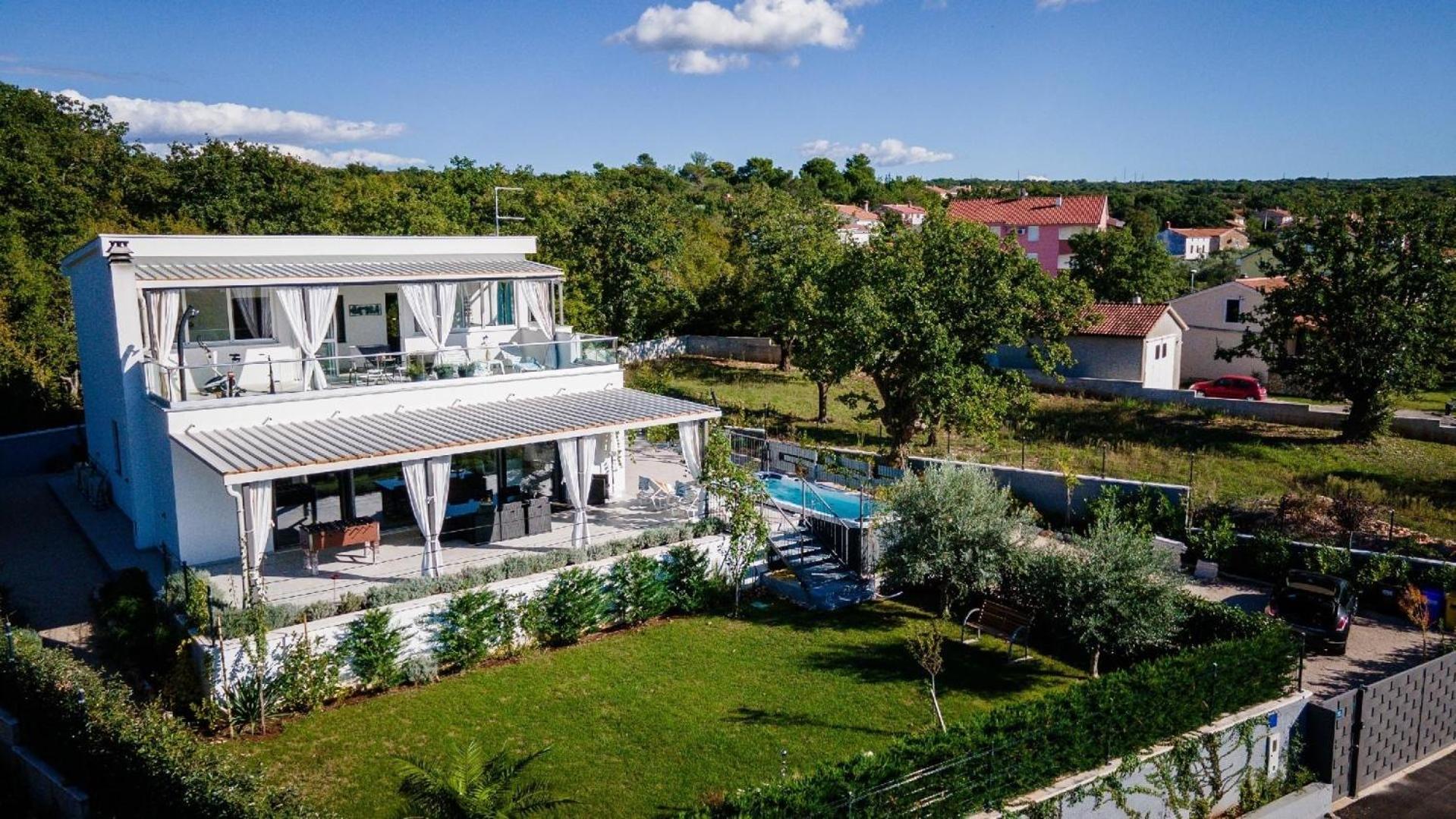 Ferienhaus Fuer 8 Personen Ca 170 Qm In Sveti Vid-Miholjice, Kvarner Bucht Krk Bagian luar foto