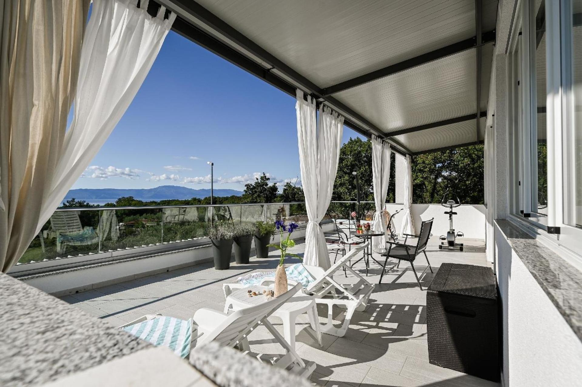Ferienhaus Fuer 8 Personen Ca 170 Qm In Sveti Vid-Miholjice, Kvarner Bucht Krk Bagian luar foto